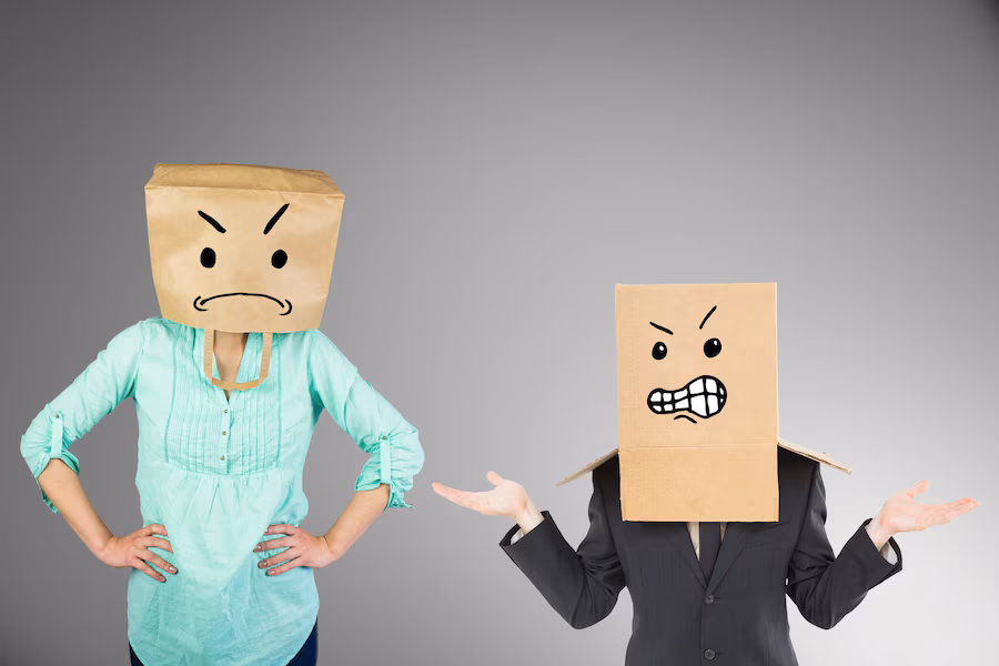 Composite image of shrugging businessman