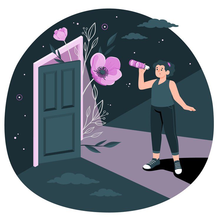 Curiosity concept illustration