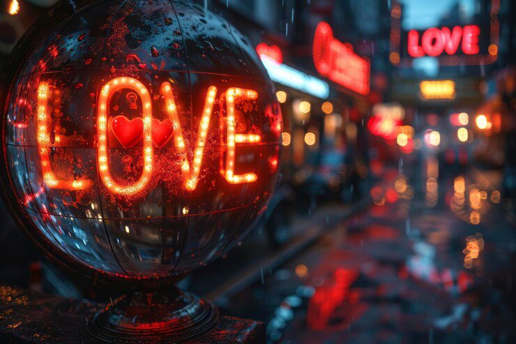 futuristic technologyinfused depiction earth neon word love red background generative ai 70251 16611 1 Uncover Mental Health Counseling