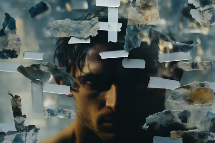 person with visual metaphor memory