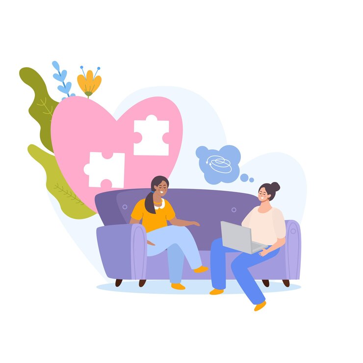 Open mind psychotherapy concept with treatment effect symbols