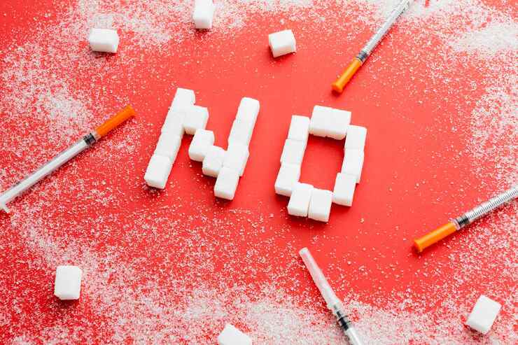 top view no sugar message - Uncover Mental Health Counseling