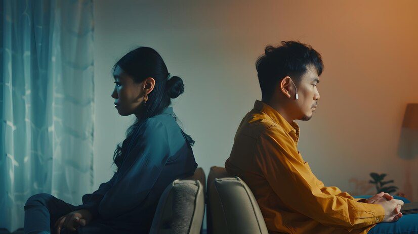 family couple ignoring each other after conflict quarrel marriage relationship misun generative ai 874904 91318 Uncover Mental Health Counseling