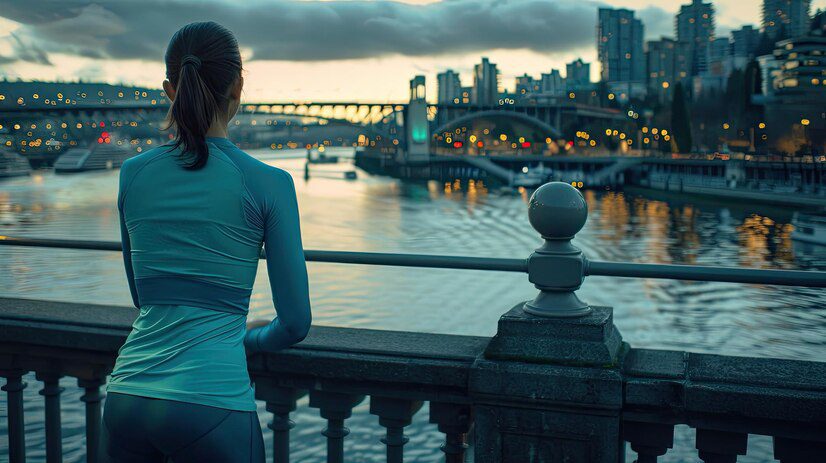 fit woman teal sportswear listening music warmup exercises 130181 44158 Uncover Mental Health Counseling