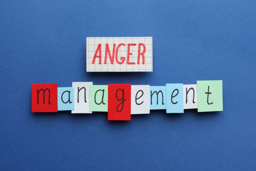 Learning anger management techniques to handle emotions effectively.
