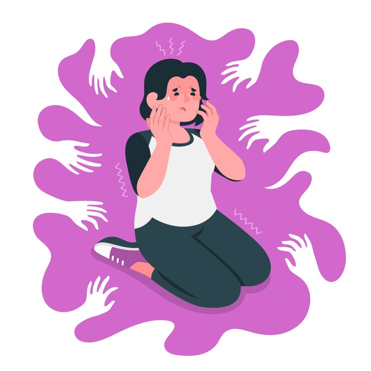 a woman suffer a traumatic events cause anxiety
